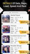 Entraînement Pro Gym (Gym Workouts & Fitness) screenshot 23
