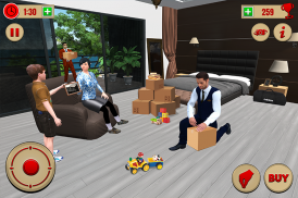 Virtual Rent House Search: Família feliz screenshot 8