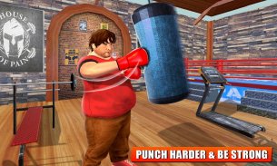 Fat Boy Gym Fitness Games screenshot 0