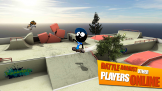 Stickman Skate Battle screenshot 0