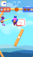 Basket Fall: Hyper Tap Battle screenshot 1