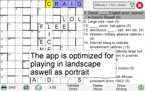 Barred Crossword screenshot 0