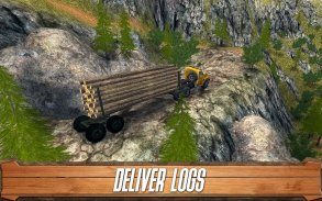 Sawmill Driver: Logging Truck & Forest Harvester screenshot 4