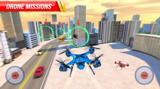 Drone Attack Flight Game 2020-New Spy Drone Games screenshot 1