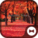 Autumn Trees wallpaper theme