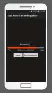 MP3 Audio Gain and Equalizer screenshot 3