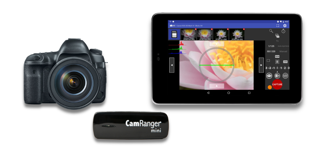 Мини старая версия. CAMRANGER Mini для DSLR камеры. CAMRANGER Android.