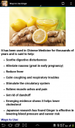 Uses & Benefits of Ginger Root screenshot 2