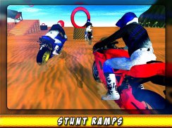 Bike Race Пляж Stunt Mania 3D screenshot 6