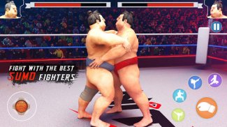 Sumo fighting 3D Wrestling screenshot 1