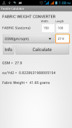 Textile Yarn Calculator screenshot 5