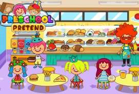 Pretend Preschool - Kids School Learning Games screenshot 4