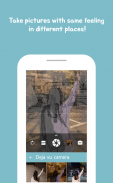 Dejavu camera - take a same picture with memory screenshot 2