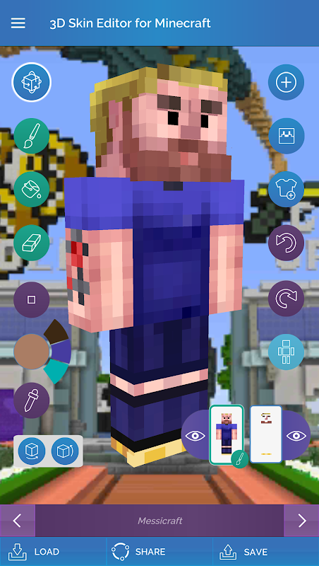 Skin Editor 3D for Minecraft - APK Download for Android