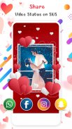 Heart Photo Effect Video Maker with Music screenshot 1