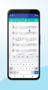 Score Creator: 音乐记谱法, 音乐制作, 谱曲, 创造音乐, 乐谱, 音乐符号 screenshot 4