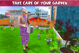 할머니 시뮬레이터 : 할머니 생활 가족 모험 screenshot 0