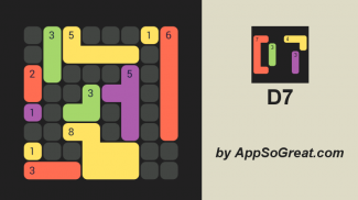 D7: pack the coloured Dominoes screenshot 8