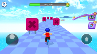 Bike Jump Master: Obby Game screenshot 2