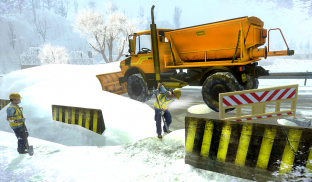 City Heavy Snow Excavator Simulator 3D screenshot 5