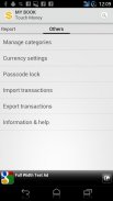Touch Money - แอพบัญชีส่วนตัว screenshot 7