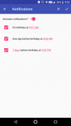 Birthdays screenshot 2