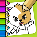 Kids colouring & drawing games