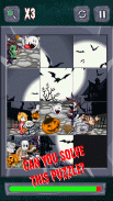 Sliding Jigsaw Puzzle Block Terror screenshot 0