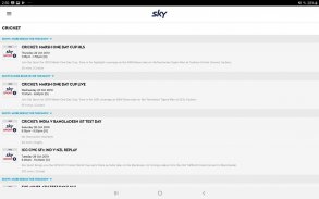 SKY TV GUIDE screenshot 0