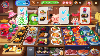 เปิดร้านที่เกมทำอาหาร LINE เชฟ screenshot 5
