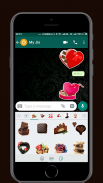 Chocolate Sticker Pack for whatsapp screenshot 4