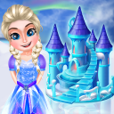 Ice Doll House Design Icon