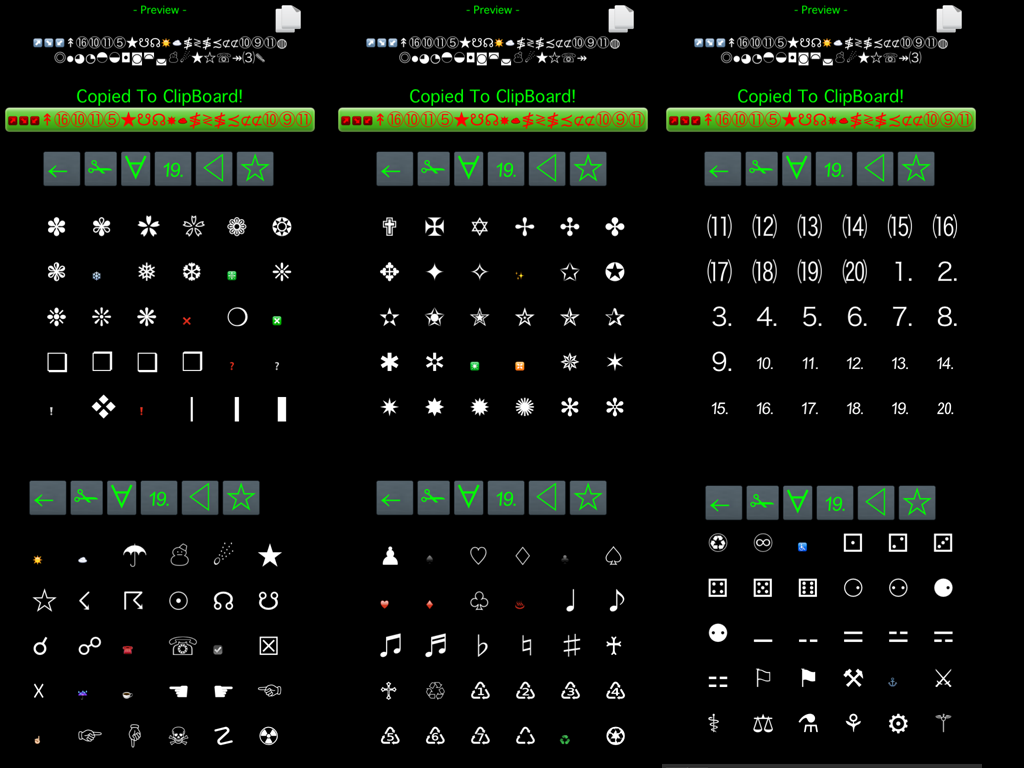 Unicode Icons Special Symbols 2 6 Download Android Apk Aptoide