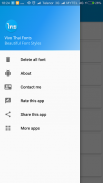 Thai Font Style For Vivo screenshot 2