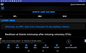 Sports Lines Odds screenshot 21