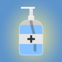 Virtual Hand Sanitizer Icon