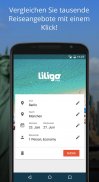 Liligo - Flüge Bahn Bus Auto screenshot 0