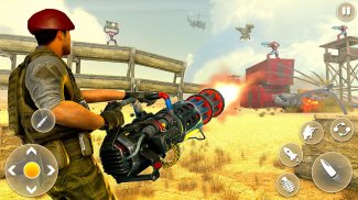 Desert Gunner Machine Gun Game screenshot 6