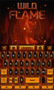 Wild Flame GO Keyboard Theme screenshot 6