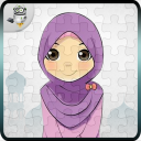 Islamic : Girl Puzzle Icon