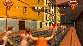 Pamplona Smash: Bull Runner screenshot 4