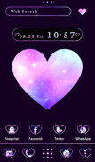 Galaxy Heart Theme screenshot 3