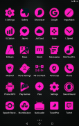 Pink and Black Icon Pack screenshot 10