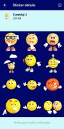 HD Emoji Stickers - WAStickerA screenshot 10