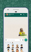 Whatsemoji - WhatsApp Sticker Maker screenshot 1