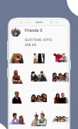 Stickers Friends - WAStickerApps screenshot 2