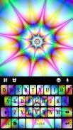 Tie Dye Spiral Keyboard Theme screenshot 3