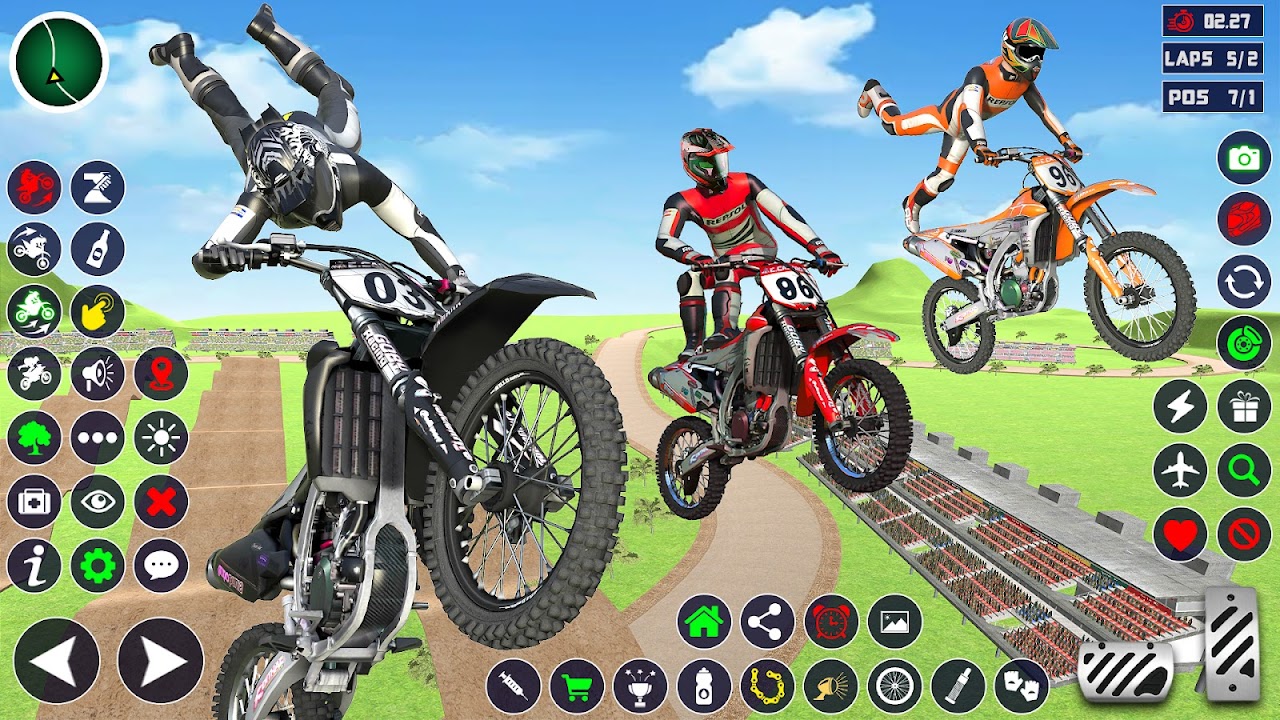 Motocross Stunt Race Moto Jogo versão móvel andróide iOS apk