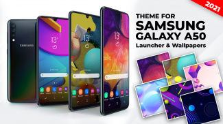 Theme for Samsung Galaxy A50-Launcher & Wallpapers screenshot 0