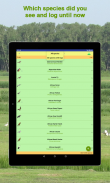 Birdwatching Logs lite screenshot 15